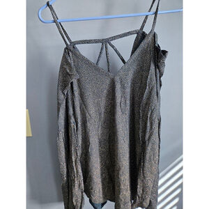 Women's Chaser Shirt Size L Green Gold